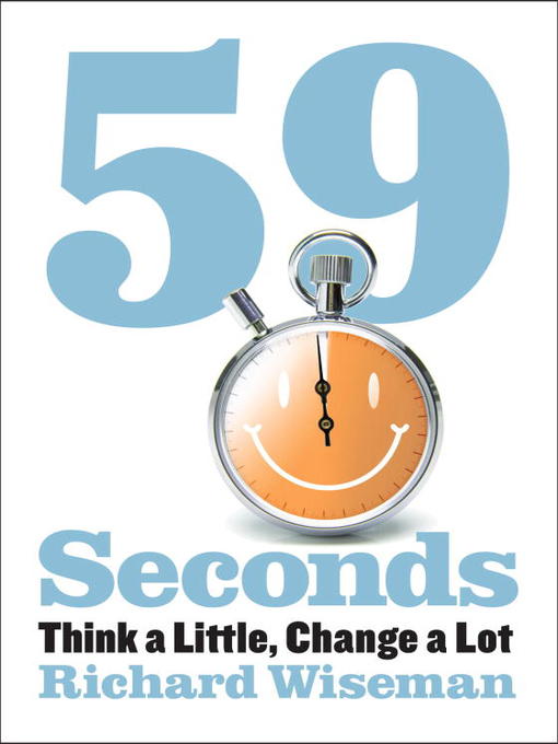 Title details for 59 Seconds by Richard Wiseman - Wait list